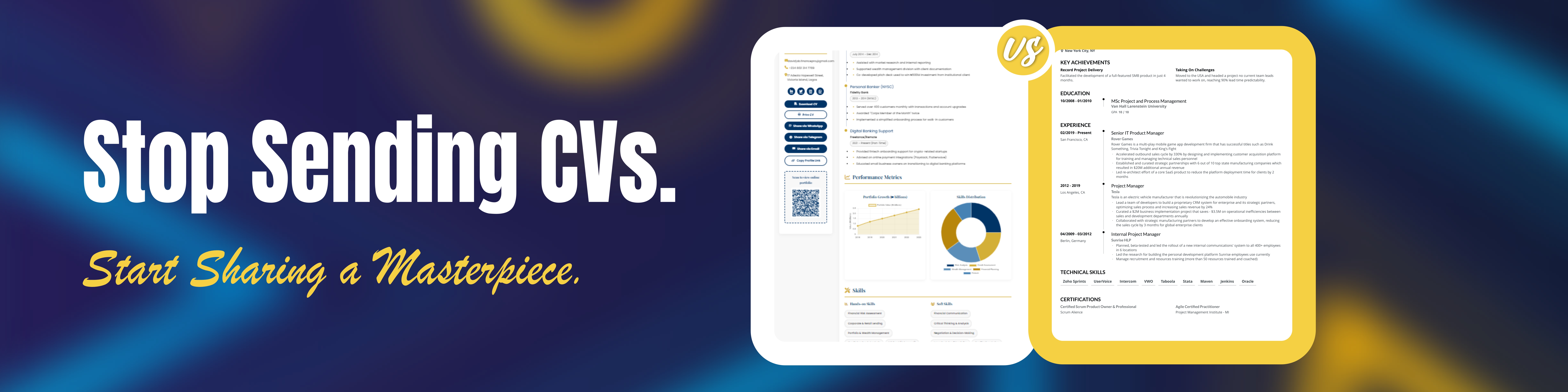 Professional Resume Banner 2